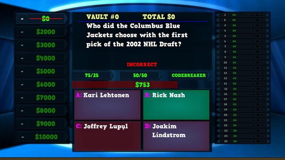 Trivia Vault: Hockey Trivia Screenshot