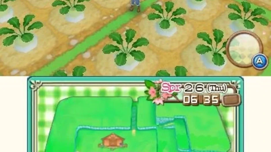Skärmbild 1 från Harvest Moon: A New Beginning
