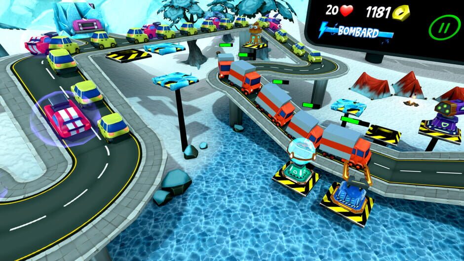Evil Robot Traffic Jam HD Screenshot