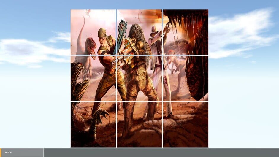 Dinosaur Hunt Puzzle Screenshot