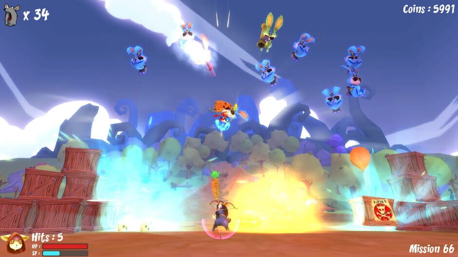 Ameline and the Ultimate Burger Screenshot