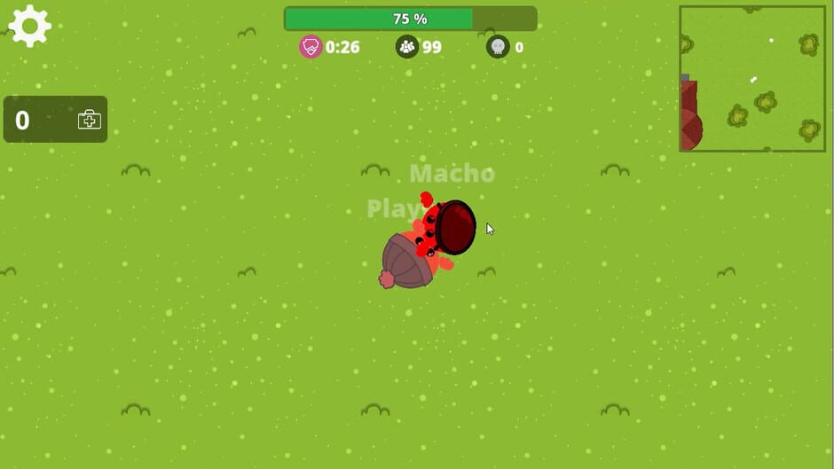 สกรีนช็อตจาก War.io : Survival Battle Royale (รูปที่ 2)