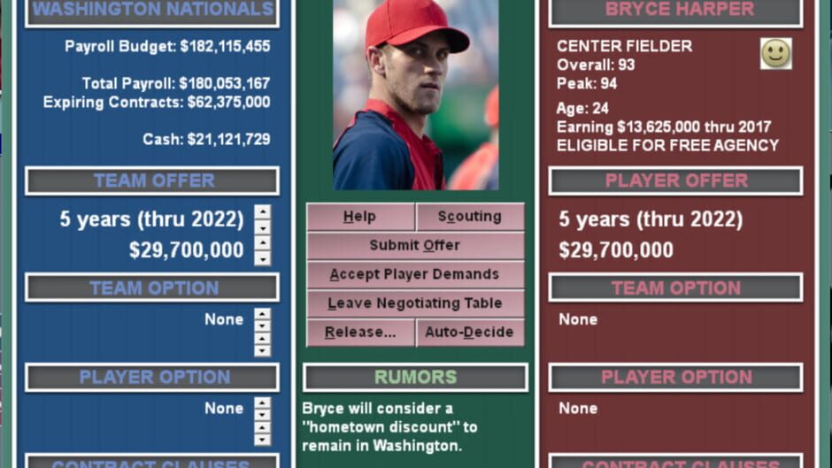 Baseball Mogul 2017 Screenshot