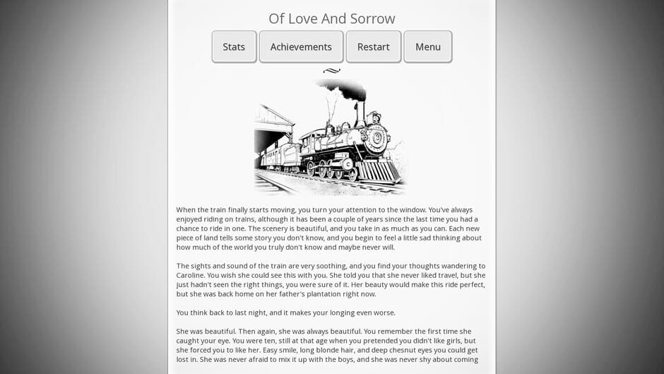 Of Love and Sorrow Screenshot