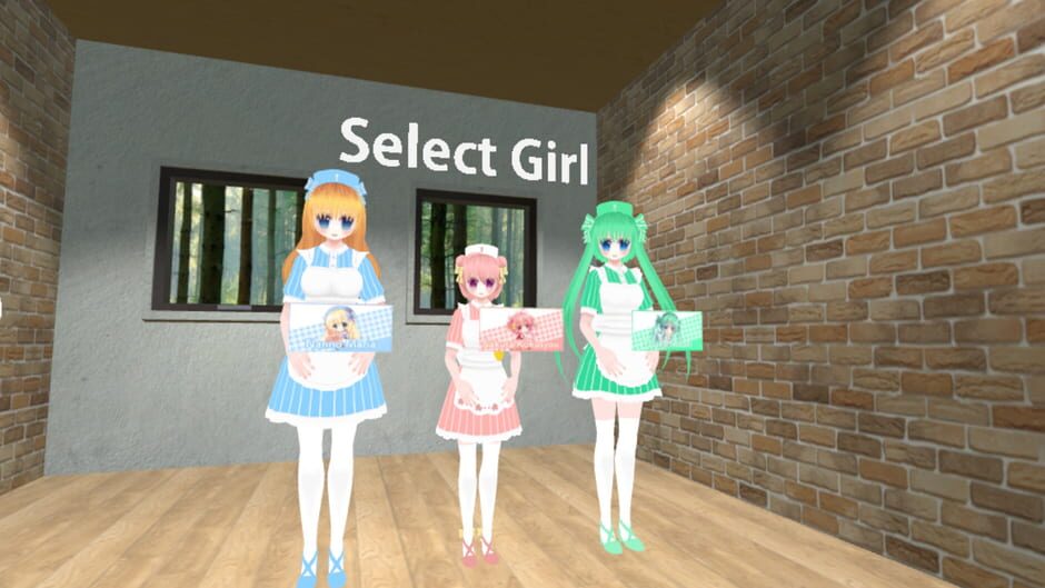 สกรีนช็อตจาก VR the Anime Girls Method (รูปที่ 2)