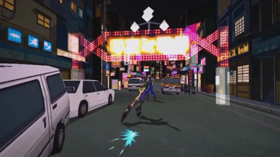 Jet Grind Radio, captura de tela 1
