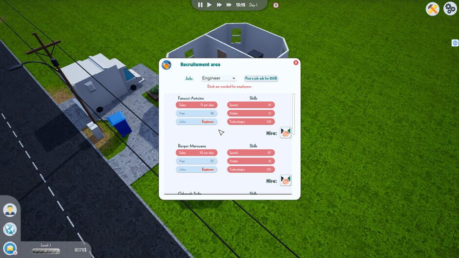E-Startup Screenshot
