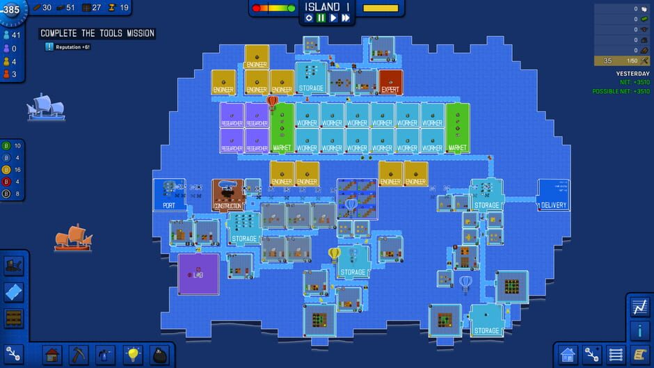Blueprint Tycoon Screenshot