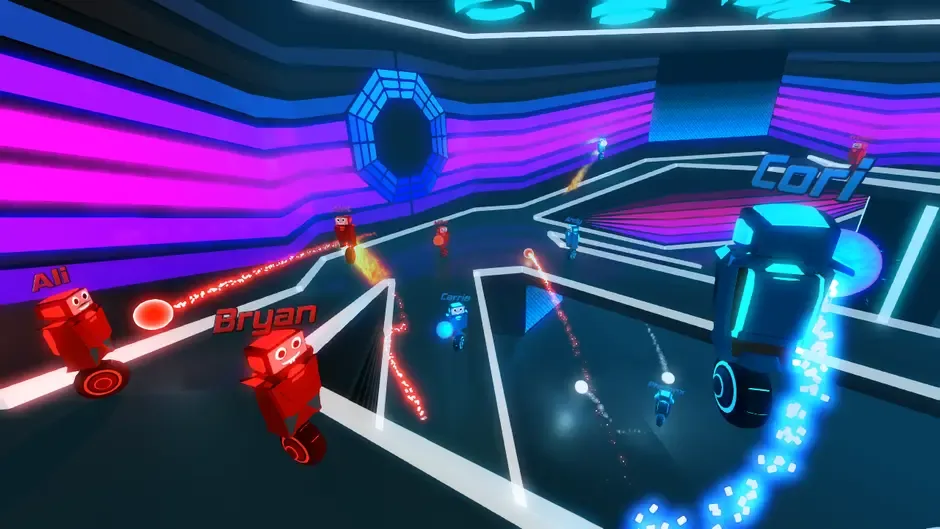 Robot Roller-Derby Disco Dodgeball, captura de tela 4