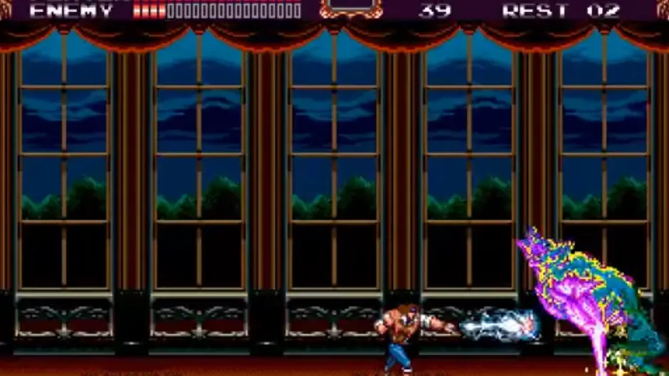 Castlevania: Bloodlines, captura de tela 2