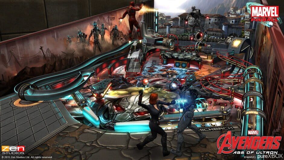Pinball FX2: Marvel's Avengers - Age of Ultron Screenshot