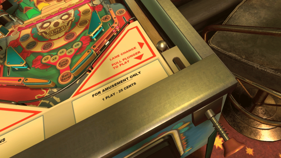 Pinball Inside: A VR Arcade Game Screenshot