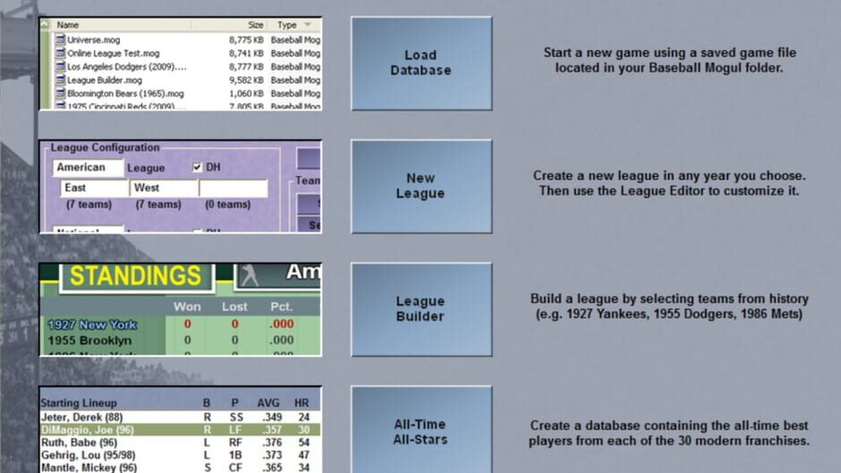 Baseball Mogul 2017 Screenshot