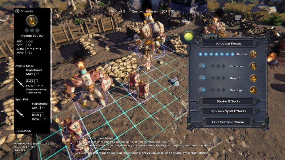 Warmachine: Tactics Screenshot