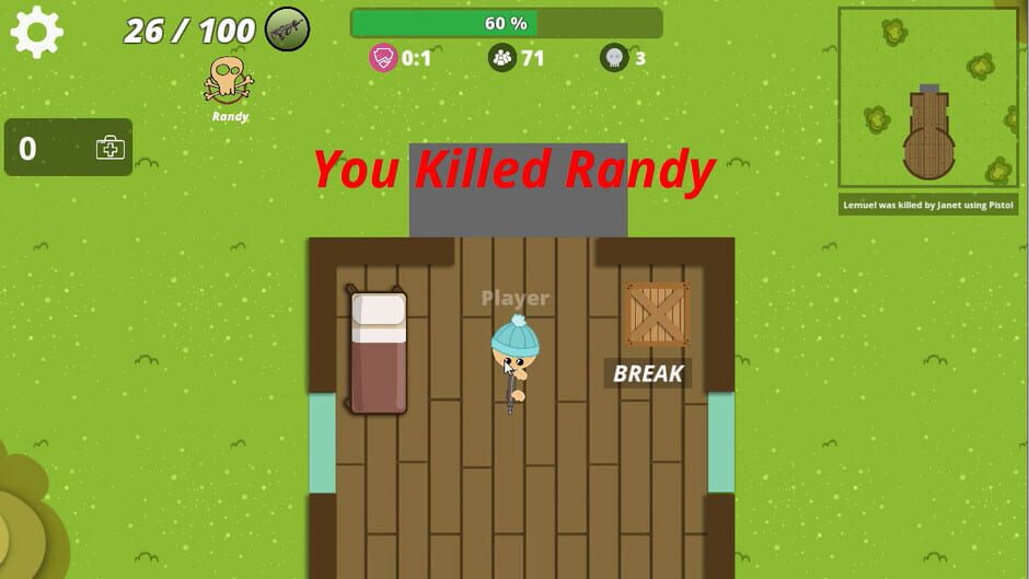สกรีนช็อตจาก War.io : Survival Battle Royale (รูปที่ 5)