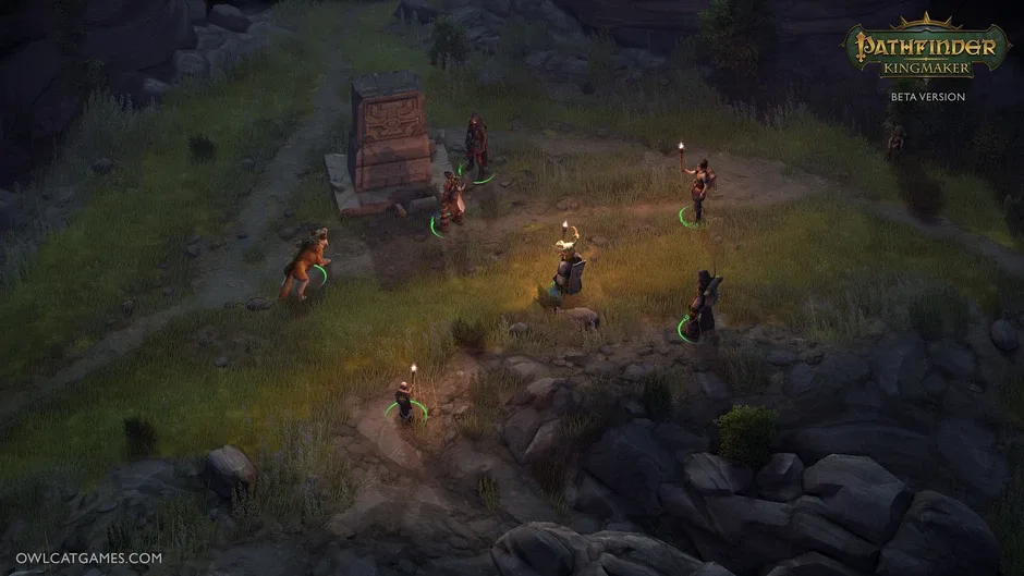 Pathfinder: Kingmaker, captura de tela 5