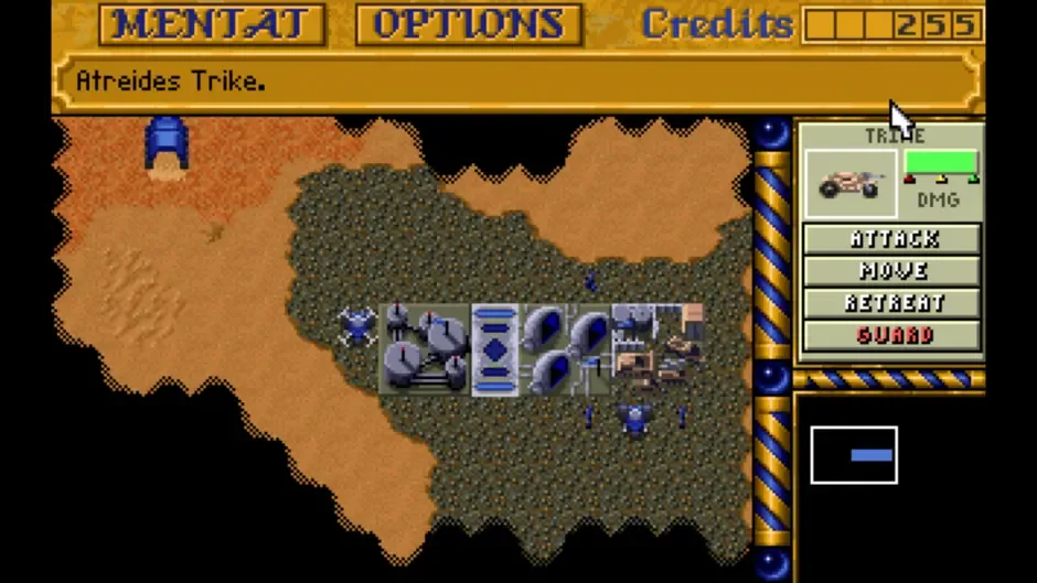 Dune II: The Building of a Dynasty, captura de tela 2