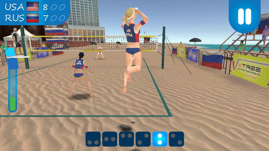 สกรีนช็อตจาก VTree Beach Volleyball (รูปที่ 3)