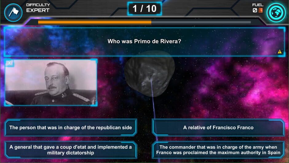 สกรีนช็อตจาก Space Quiz (รูปที่ 2)