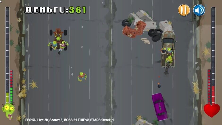 ZombieCarz Screenshot