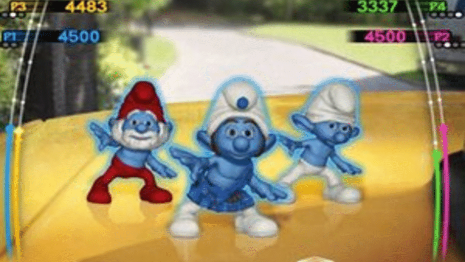 The Smurfs Dance Party Screenshot