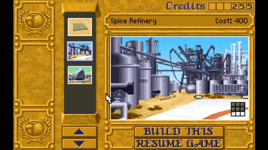 Dune II: The Building of a Dynasty, captura de tela 5