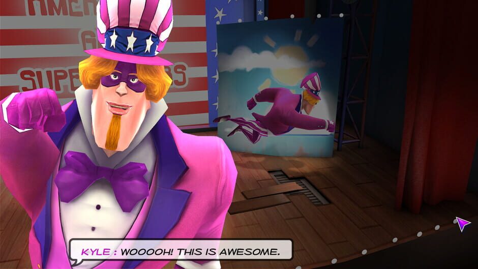 Supreme League of Patriots Issue 1: A Patriot Is Born Screenshot