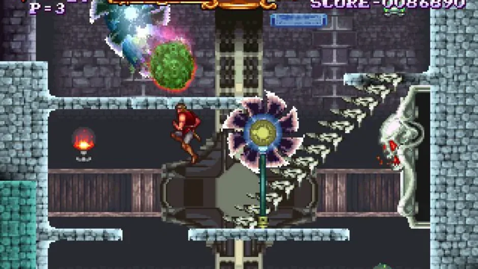 Castlevania: The Adventure ReBirth, captura de tela 4