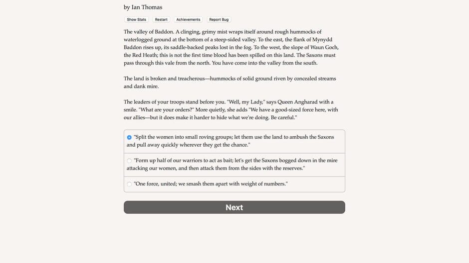 Pendragon Rising Screenshot
