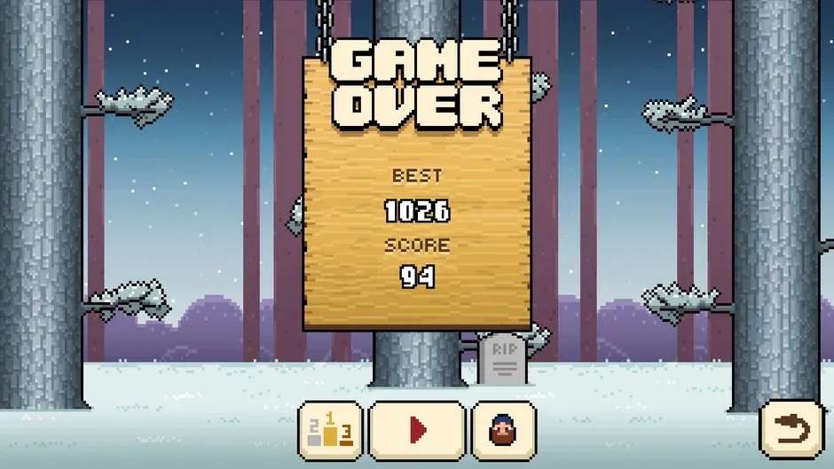 Timberman, captura de tela 5