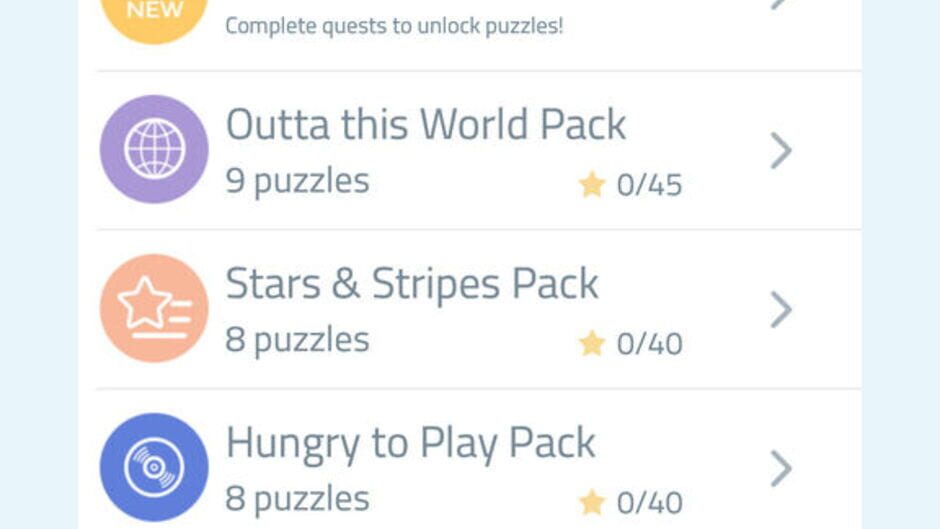 สกรีนช็อตจาก Word Search Puzzles (รูปที่ 2)