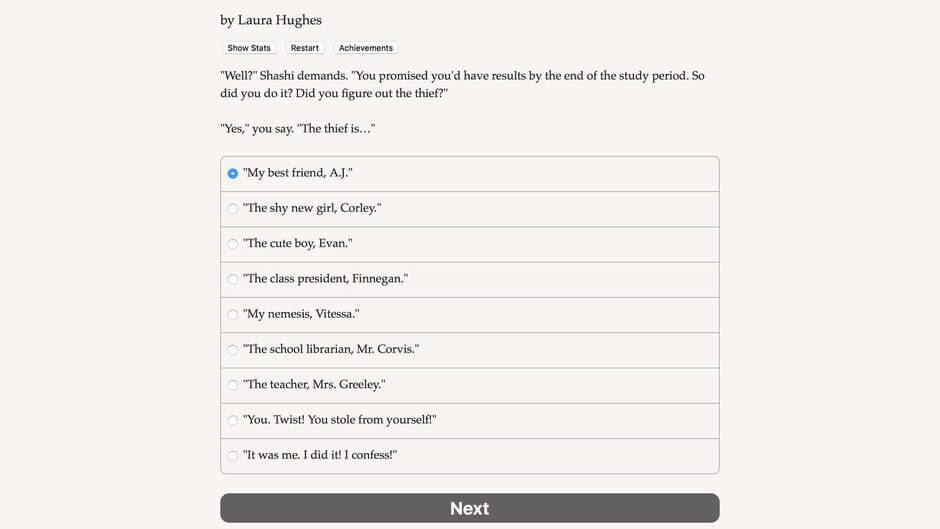 Sixth Grade Detective Screenshot