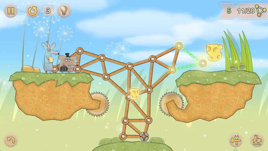 Tiny Bridge: Ratventure Screenshot