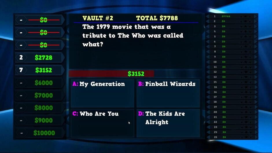 Trivia Vault: Classic Rock Trivia Screenshot