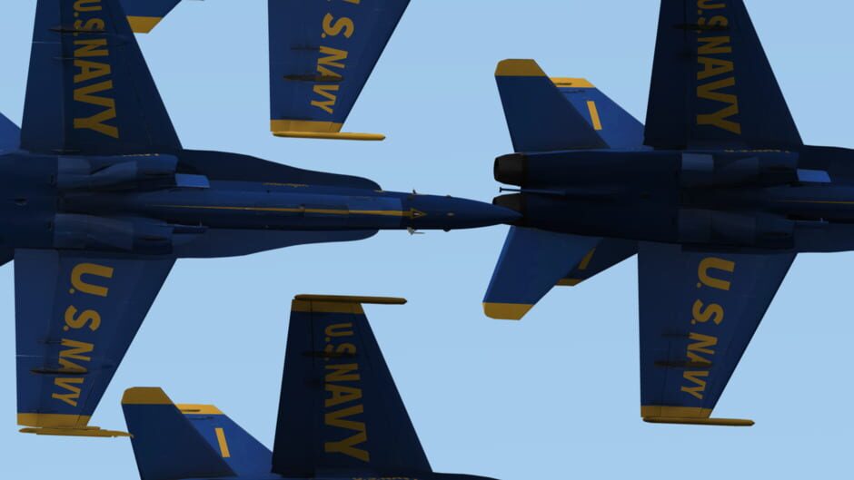 Blue Angels Aerobatic Flight Simulator Screenshot