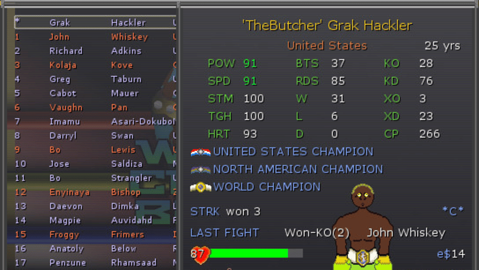World Circuit Boxing Screenshot