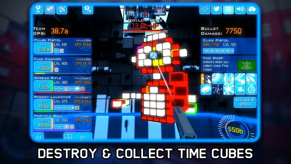 Time Clickers, captura de tela 4