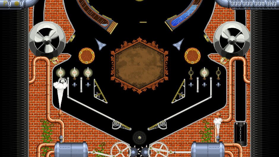 Super Steampunk Pinball 2D Screenshot