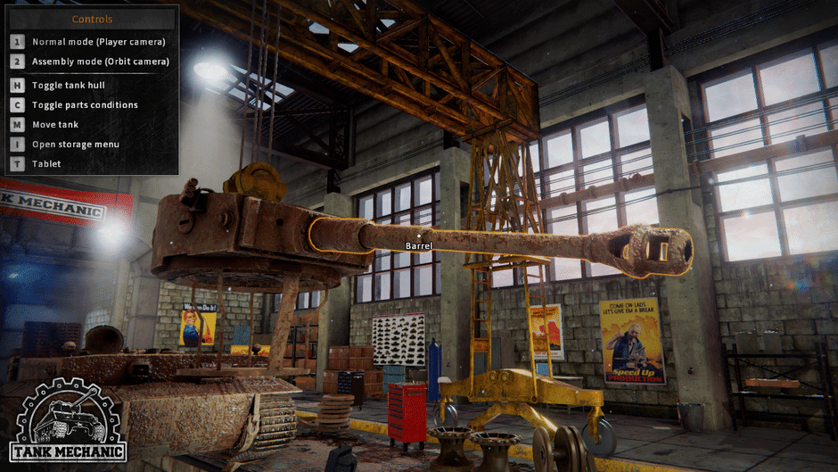 Tank Mechanic Simulator Screenshot