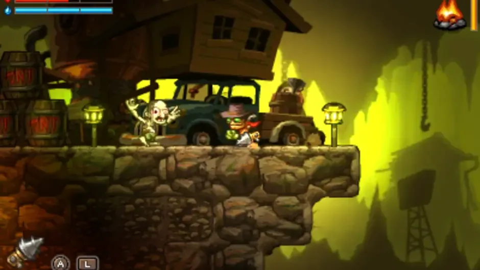Screenshot 1 from SteamWorld Dig