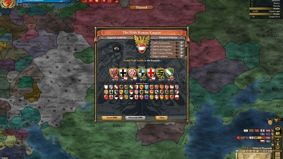 Europa Universalis III: Divine Wind screenshot 1