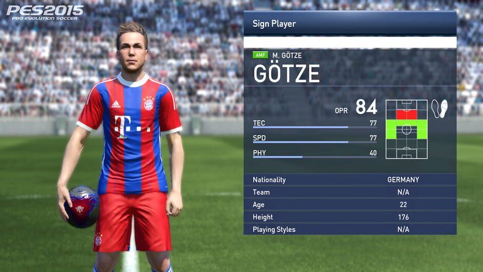 Pro Evolution Soccer 2015 Screenshot