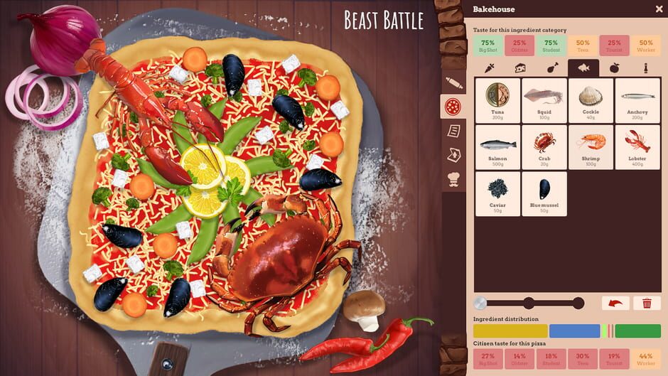 Pizza Connection 3: Pizza Creator Screenshot