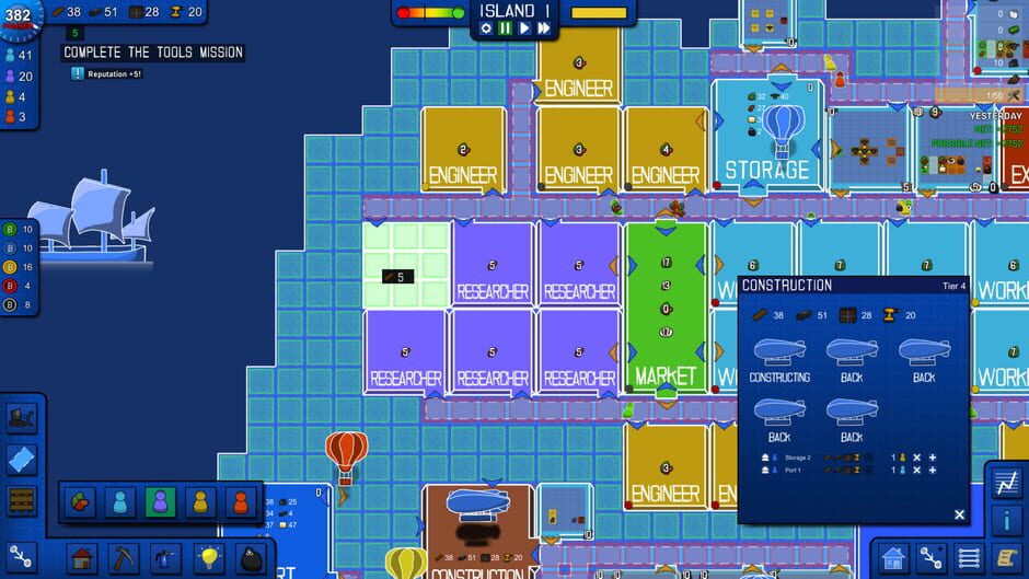 Blueprint Tycoon Screenshot