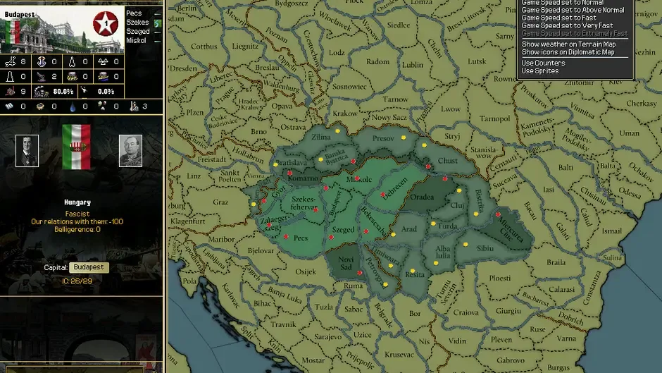 Darkest Hour: A Hearts of Iron Game, captura de tela 1