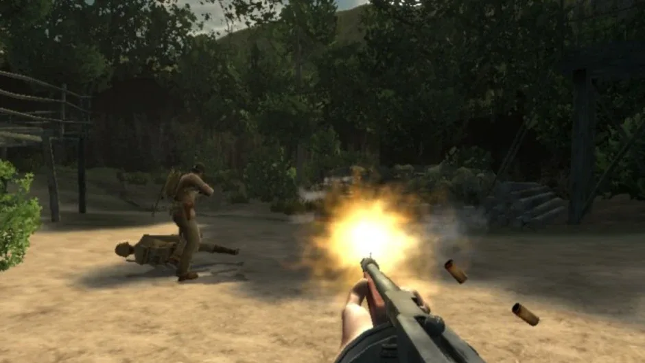 Medal of Honor: Pacific Assault, captura de tela 1