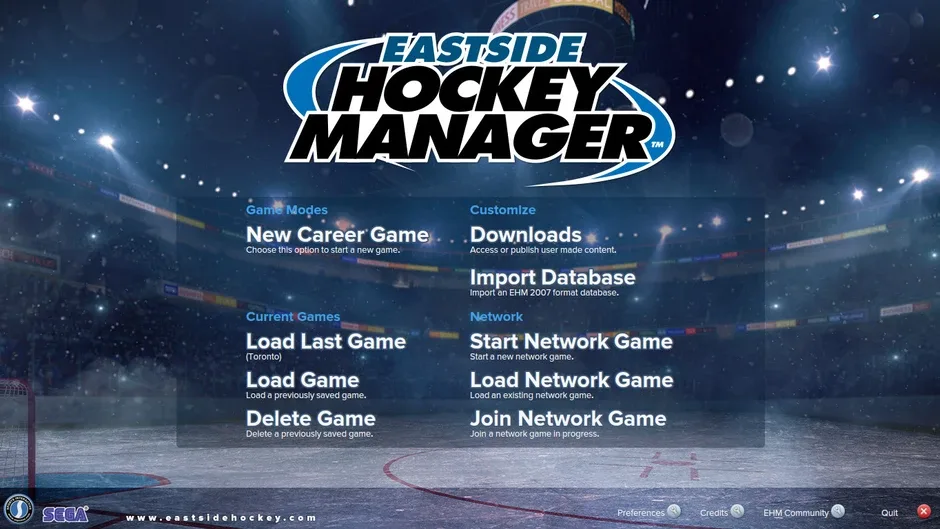 Skärmbild 4 från Eastside Hockey Manager