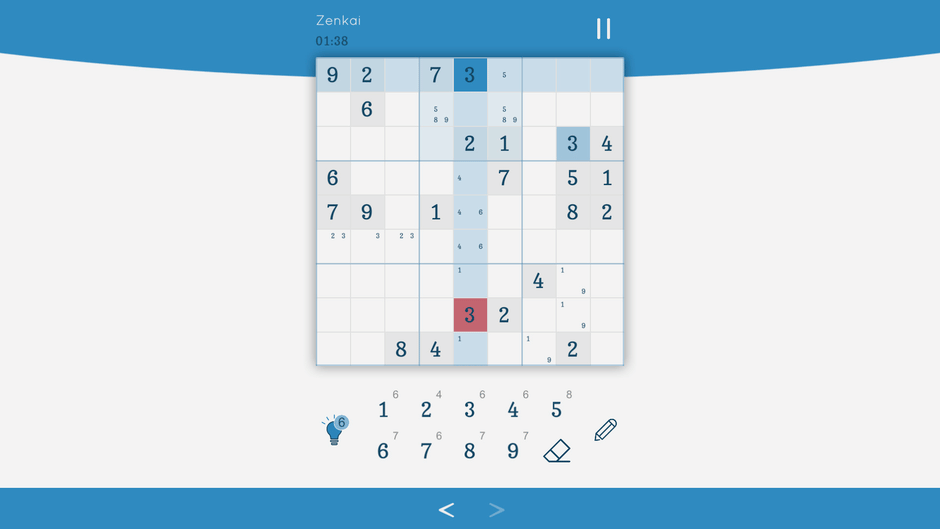 Sudoku Zenkai Screenshot