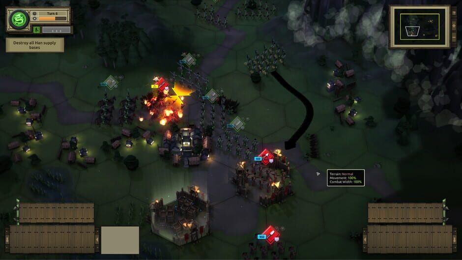 Warring States: Tactics Screenshot