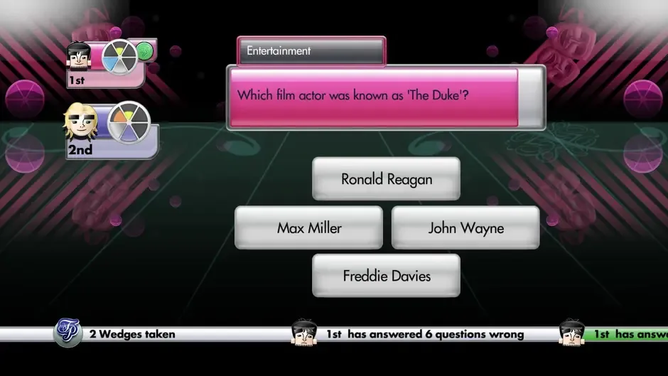 Trivial Pursuit, captura de tela 2